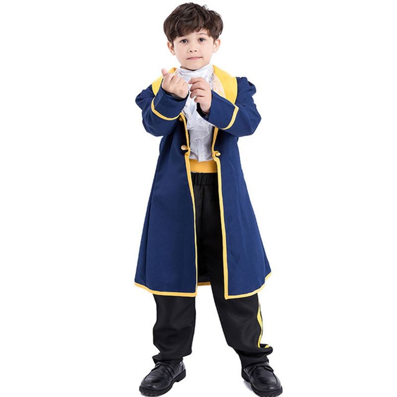 Must Premium Kids Beauty Beast Prince Adam Cosplay Costume Boys Men Halloween Party Suit Quality Reliable - Image 4