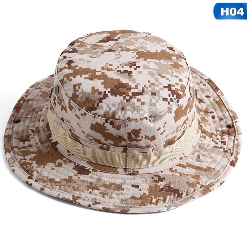 Quality Essential Combat Camo Army Military Boonie Bush Jungle Sun Hat Outdoor Hiking Fishing Cap Purpose - Image 4