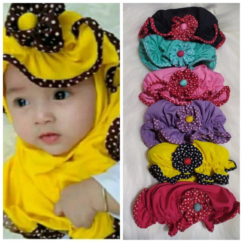 Have Multi Hijab / Child Baby allsize 0-3 Years Old Hat LIST Essential Versatile - Image 3
