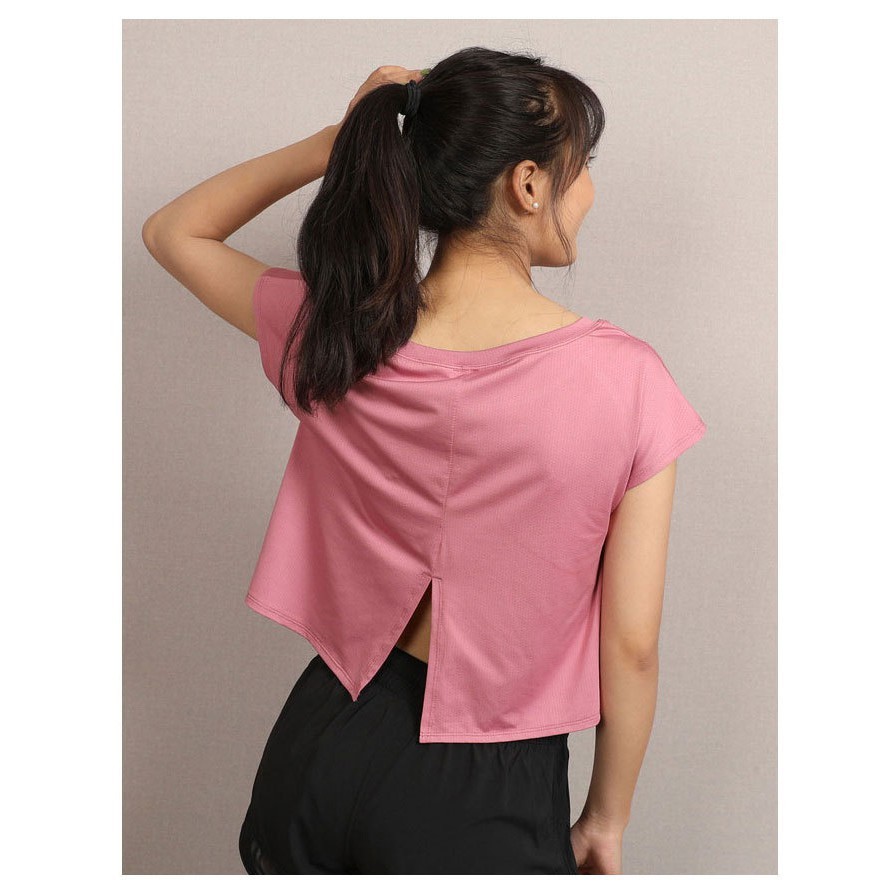 Versatile Purpose Women Yoga Shirts Short Sleeve t-shirt Sexy Back Workout Quick Dry Sports Running T Shirt Quality Have - Image 3