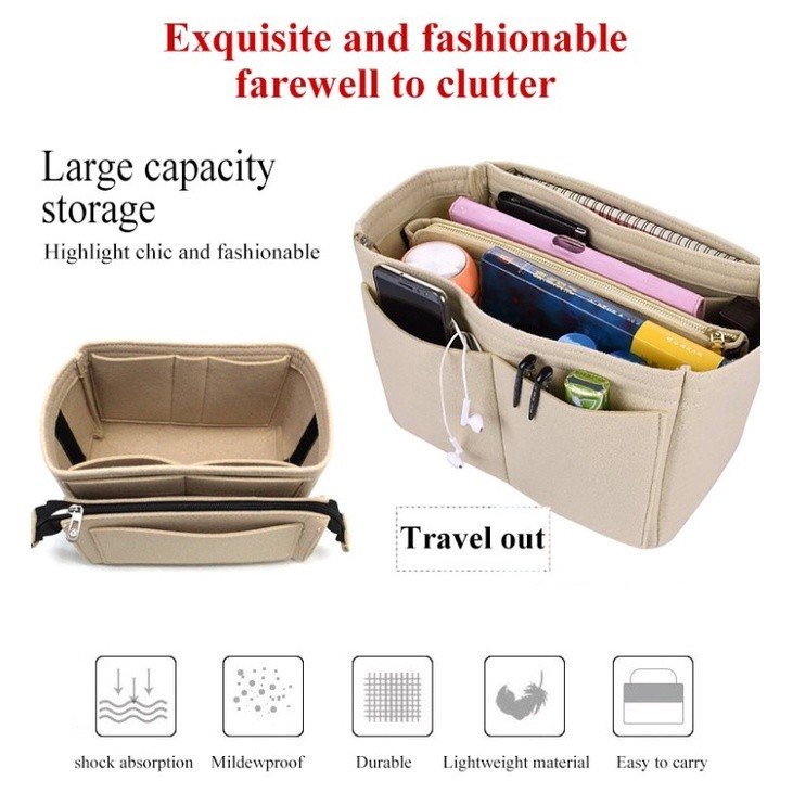 Multifunctional Waterproof Storage Bag Encrypted Felt