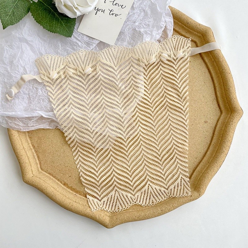 Have Purpose YOI Women Summer Clip-On Floral Leaves Lace Mock Camisole Bra Insert Cleavage Cover Overlay Panel Vest W... - Image 4