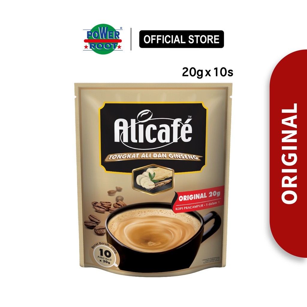 Alicafe Tongkat Ali & Ginseng Original (20gm X 10 Sachets)