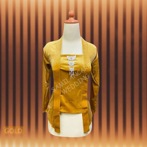 KEBAYA KUTUBARU POLOS BLUDRU TERMURAH (WARNA LENGKAP)