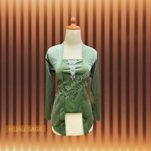 Have Quality KEBAYA KUTUBARU POLOS BLUDRU TERMURAH (WARNA LENGKAP) Durable Multi - Image 3