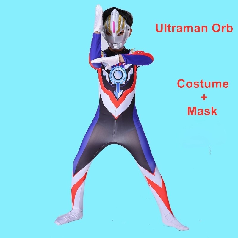 Premium Versatile Kids Ultraman Costume Savior Cosplay 3D Print Spandex Zentai Superhero party Multi Have - Image 3