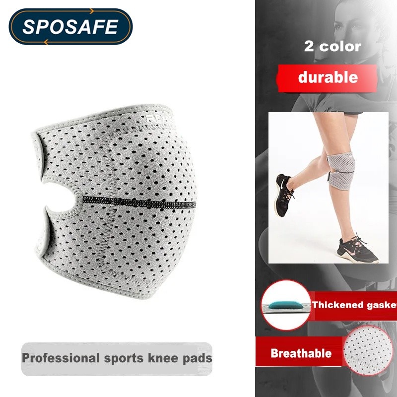 Premium Quality SPOSAFE Adult High Elastic Sports Knee Pads Non-Slip Sponge Protective Guard Wrap Protector Brace Sup... - Image 3