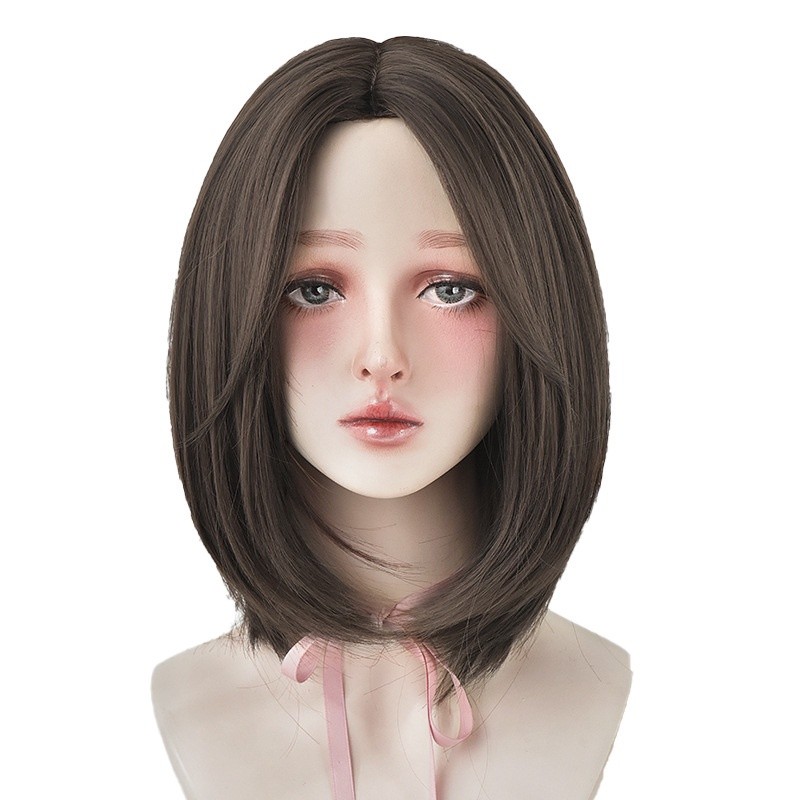 Premium Have D-119Wig Women's Mid-length Hair Trimming Short Straight Manufacturers Wig Collarbone Leng - Image 5