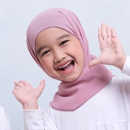 4-10 Years/Hijab [Raya 2023] Instant Pashmina Hijab inner Children inner baby doll Elementary School Children/Veil baby