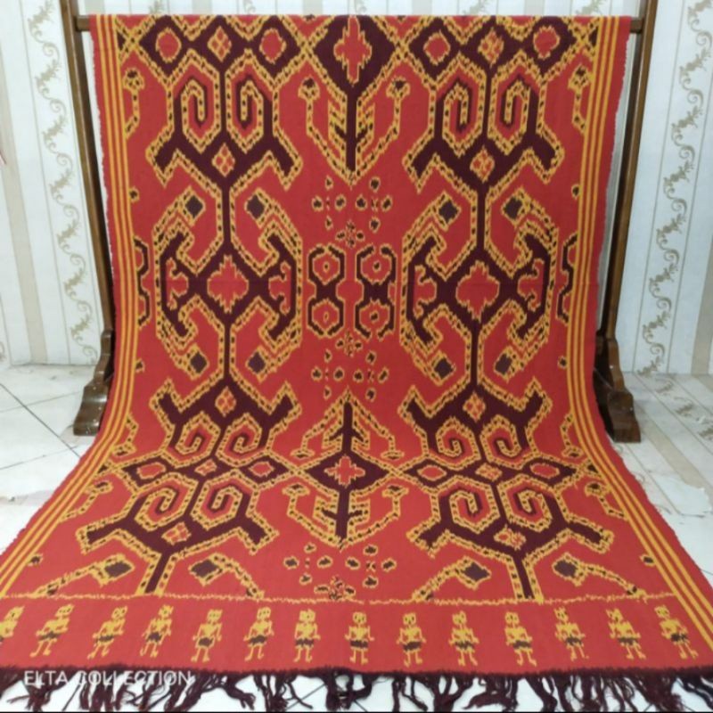 Multi Quality Kalimantan HANDMADE Motif Weaving Fabric Versatile - Image 2