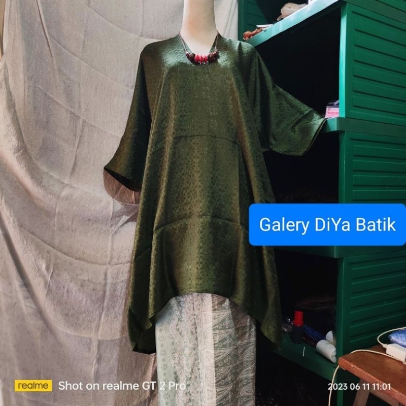 Essential Multi Plain Viscose Tunic Kaftan (Top Only) Versatile Reliable - Image 4