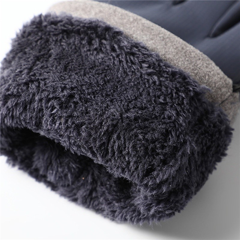 Reliable Essential Winter Warm Ski Gloves Men Outdoor Sports Touchscreen Anti Slip Soft Fluff Premium - Image 3