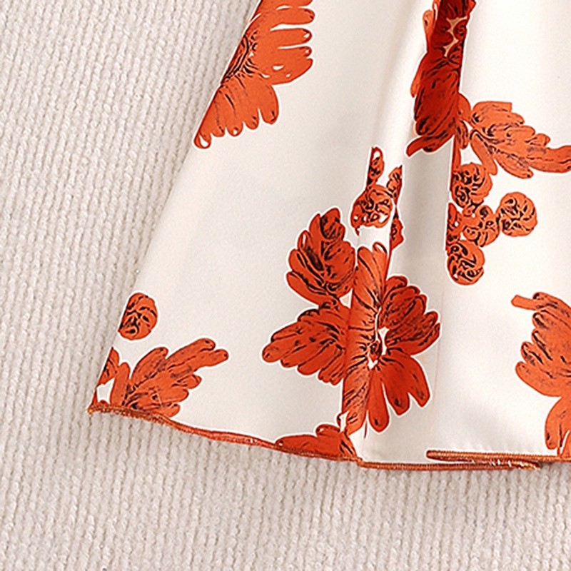 Quality Multi SIYYIS Dress Kids Girl 8-12 Years Puff Sleeve Shirred Square Collar Tie-Waist Knee-Length Girls Birthda... - Image 2