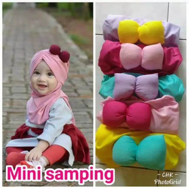 Versatile Have Hijab / Child Baby 0-3 Years Old MINI Side Purpose - Image 2