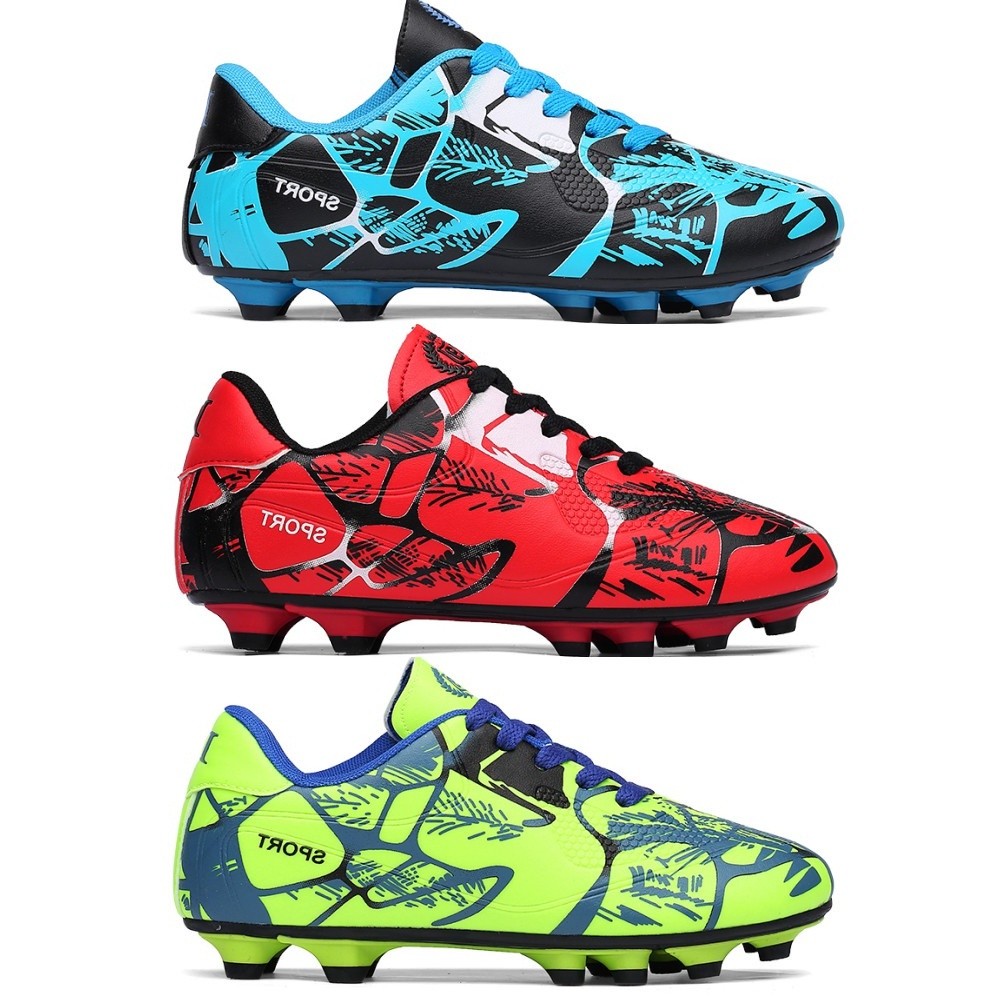 Comfort Walking child Adult Men & Women Spike Football Boots Soccer Shoes Kasut Bola Sepak Sports S Breathable - Image 2