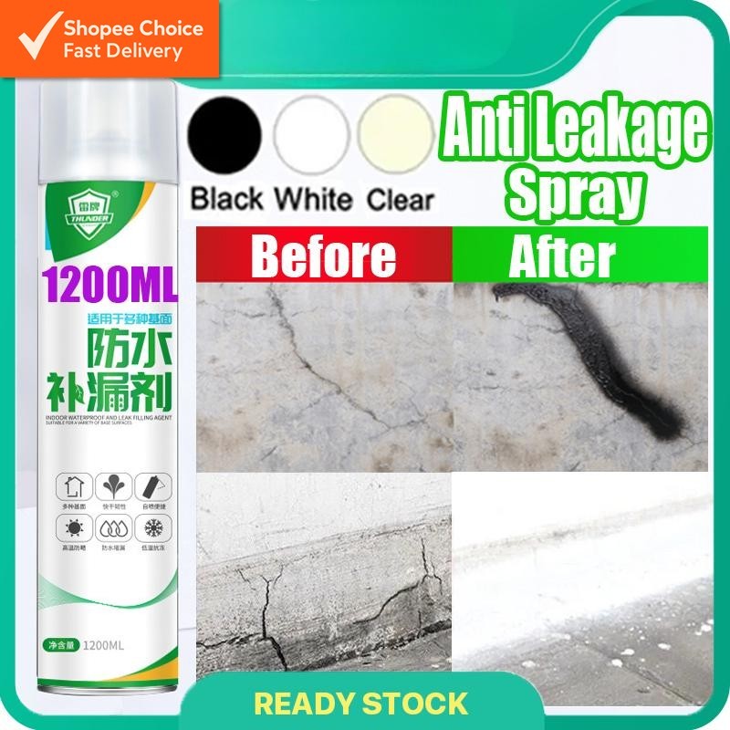 1200ML THUNDER Waterproof Sealant Spray - Leak-Proof & Weather-Resistant Solution