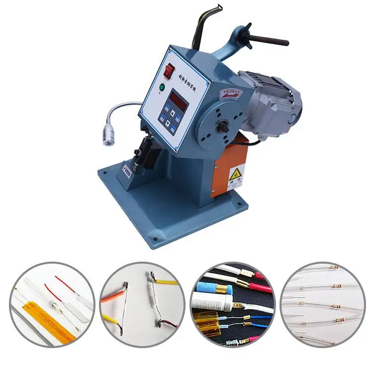 Fully Automatic Ultra-quiet Copper Belt Machine Resistive Headphone Cable Xenon Butt Pressure Copper Belt Riveting DG-1.