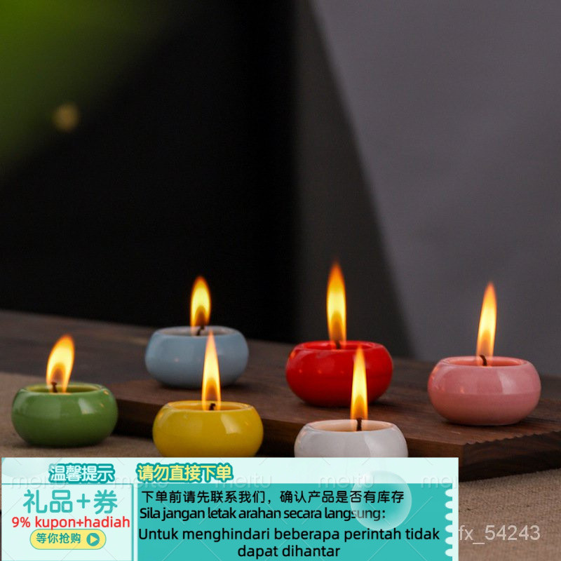 Contact before order】omatherapy Candle Vegetable Oil Incense Soothing and Sleeping Aid Home Indoor Long-Lasting Bedroom