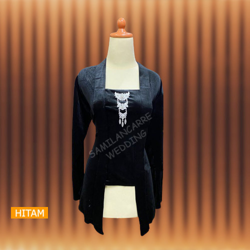 KEBAYA KUTUBARU POLOS BLUDRU TERMURAH