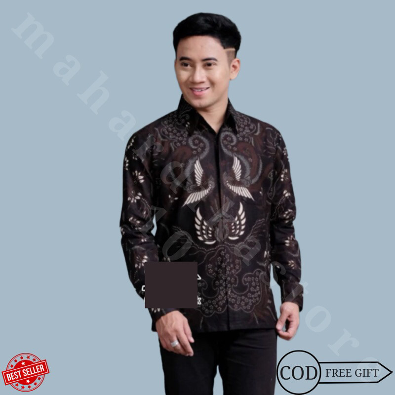 Purpose Reliable KEMEJA BATIK PRIA LENGAN PANJANG BAHAN KATUN READY SIZE M SAMPAI XXL - Image 4