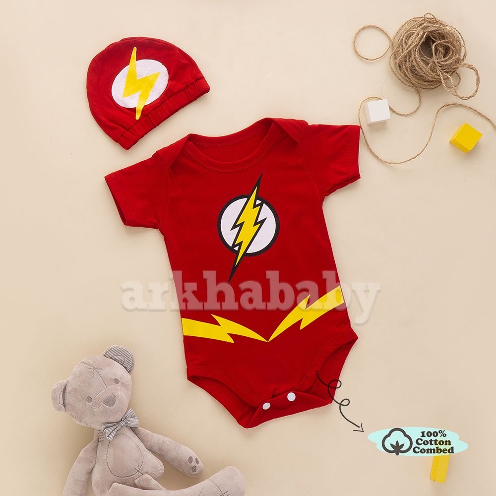 Have Durable Baby Clothes JUMPER HERO/Baby Costume/ Character Clothes-Short Sleeve - Image 4