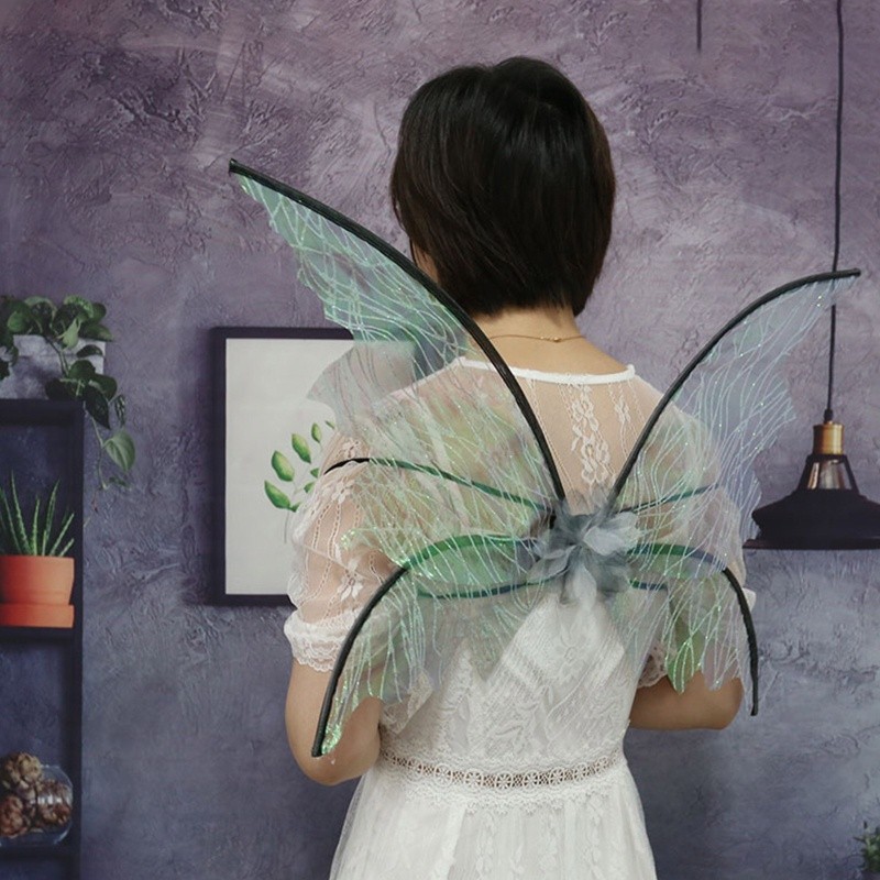 Purpose Quality royal Fairy Angel Butterfly Wing Fancy Dress Costume Kids Girls Cosplay Accessories Durable Versatile - Image 4