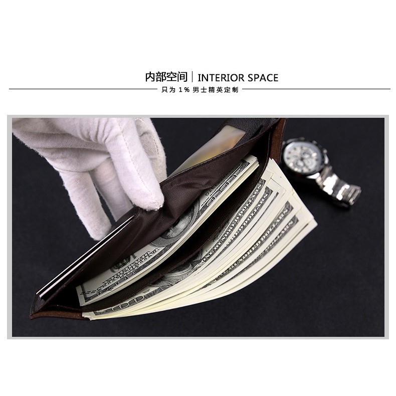 Gift Trendy JEEP Wallet Fot Men Casual Leather Short Wallets Dompet - Image 5