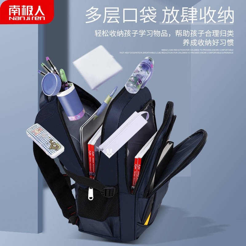 Trendy Travel [] bag budak perempuan beg Pelajar Sekolah Rendah Antartika 1 3 4 5 6 Gred Minus Kana Daily Outdoor - Image 5