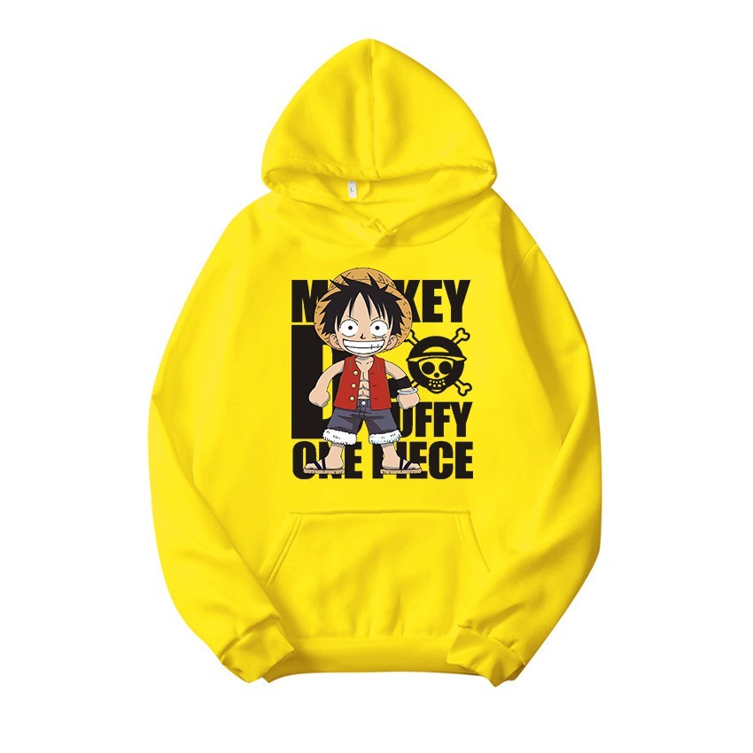 Must Durable 2023 Super Hot Japanese Anime Graphic Long Sleeve Plus Velvet Hoodie Men Kawaii One Piece Luffy Harajuku... - Image 3