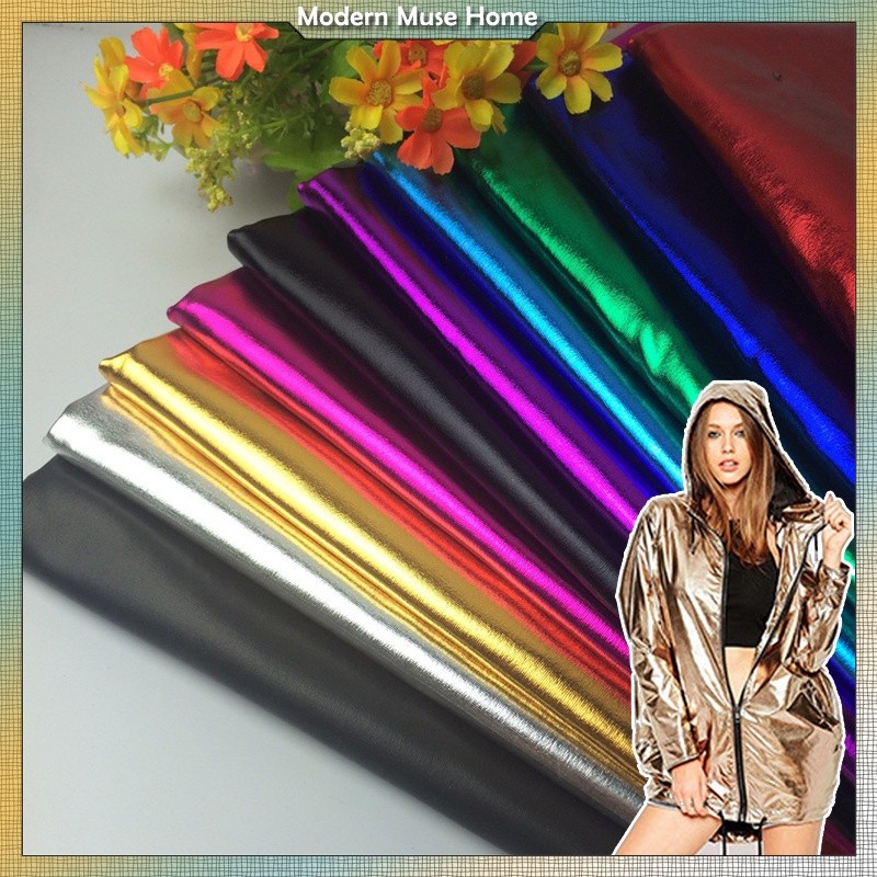 Multi Quality 【Modern Muse Home】Stage cloth High Elastic Spandex Gold Bronzing Stage Performance Costume Full Ver... - Image 2