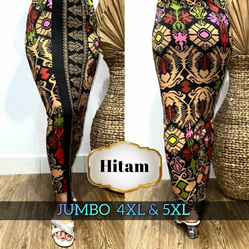 Premium Quality <PZ>Kamen Becomes JUMBO 4XL & 5XL Pleated/moscrepe kebaya Bottoms/bali Pleated Skirt Versatile - Image 3