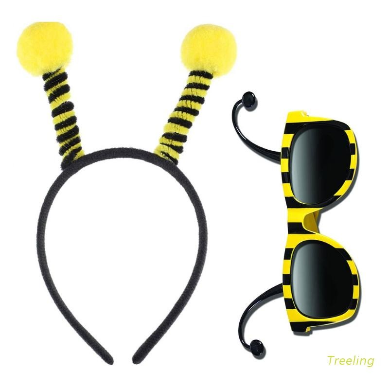 Have Multi Treeling Bee Party Costume Cosplay Accessory Tentacle Hair Bands Hoop Kids Women Festival Decoration Premium - Image 2