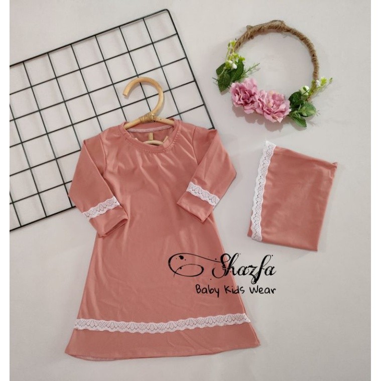 Versatile Purpose Newborn Baby Robes 2 Years Old/Girls' Hijab/Zahra'S Raya - Image 2