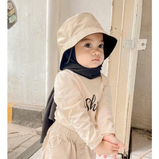 Purpose Premium Pashtan Anak Camila / Instant Pashmina Children jersey Aged 1-7 Years Multi - Image 5