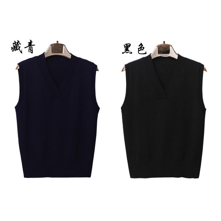 Essential Multi 40-90kg Wear Loose Plus Size 2XL 3XL 4XL Women Knitted V-neck Vest Oversized Sleeveless Knitwear Soft... - Image 4