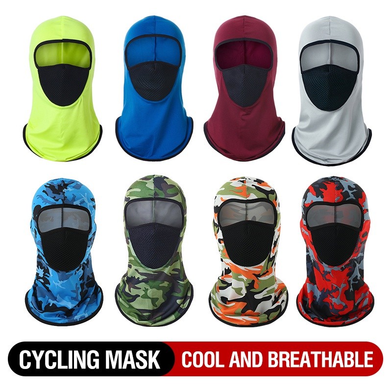 Multi Durable 14 Colors Outdoor Fishing Windproof Cycling Masked Helmet Liner Cap Protection Headgear Full Mask Face ... - Image 5
