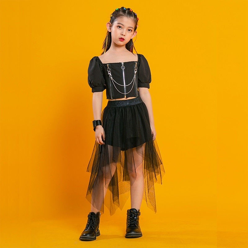 Premium Have Girls New Style Latin Dance Clothes Jazz T-Table Catwalk Host Costumes Drum Shelf Girl Suit Essential - Image 3