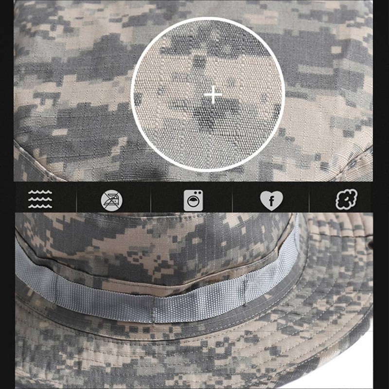 Quality Essential Combat Camo Army Military Boonie Bush Jungle Sun Hat Outdoor Hiking Fishing Cap Purpose - Image 5