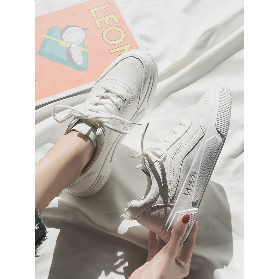 Gym Fitness MAY INS Small White Sneakers Simple Design Breathable Women Shoes Ainna Sport - Image 4