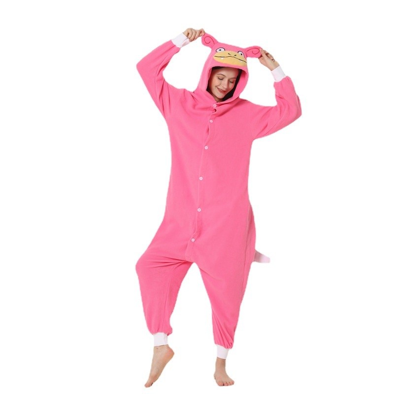 Purpose Reliable Halloween Kigurumi Cosplay Costume Pajama Adult Women Sleepwear Party Performance Costumes Couple Pa... - Image 4