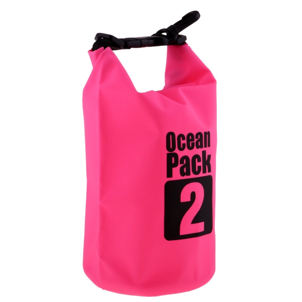 Fashion Accessory 2L Waterproof Dry Bag Stuff Sack Canoeing Boating Kayak Raft Drifting Beach - Image 5