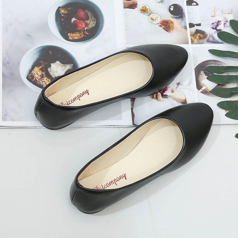 Walking Sport MAY Ladies Flat Shoes Shallow Pointed Toe Office Women Ainna - Image 3