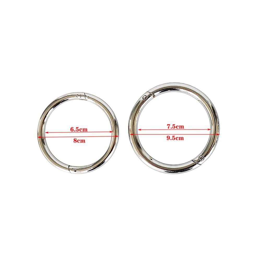 Quality Premium 1Pcs Big Cattle Nose Ring traction Large Circle Stainless Steel Bull Cow Husbandry Accessor Reliable ... - Image 5