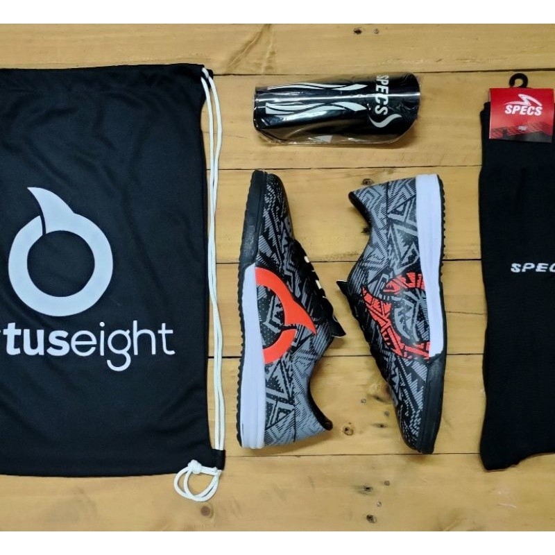Have Quality Sepatu Futsal Ortuseight Pria Paket komplit 1set (4pcs) Bonus Tas Serut Kaoskaki Panjang & Shin guard Sp... - Image 3