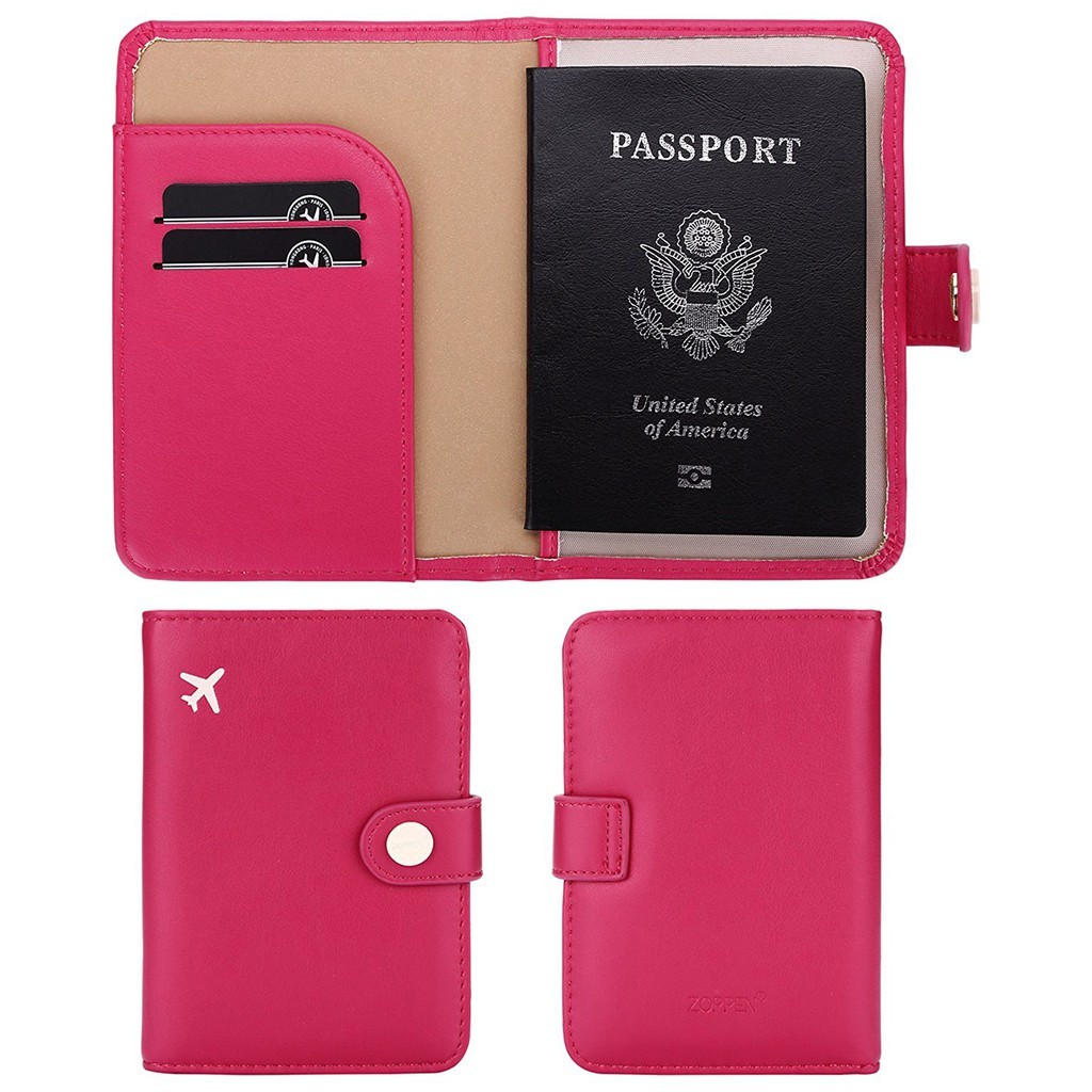 Daily Casual Blocking travel passport case ultra-thin ID card bag protection international student coup Style Portable - Image 4