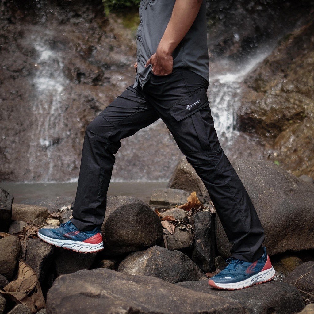 Durable Reliable Celana ung Cargo Lapangan Pria Wanita Outdoor Stretch Quickdry Carumby Araroa Hiking Pants Versatile... - Image 4