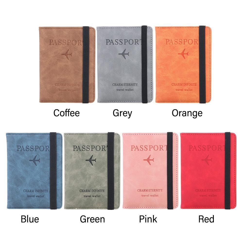 Daily Accessory NEXTMY Multi-function Passport Holder Ultra-thin RFID Wallet Portable Credit Card Leather Document Pa... - Image 2