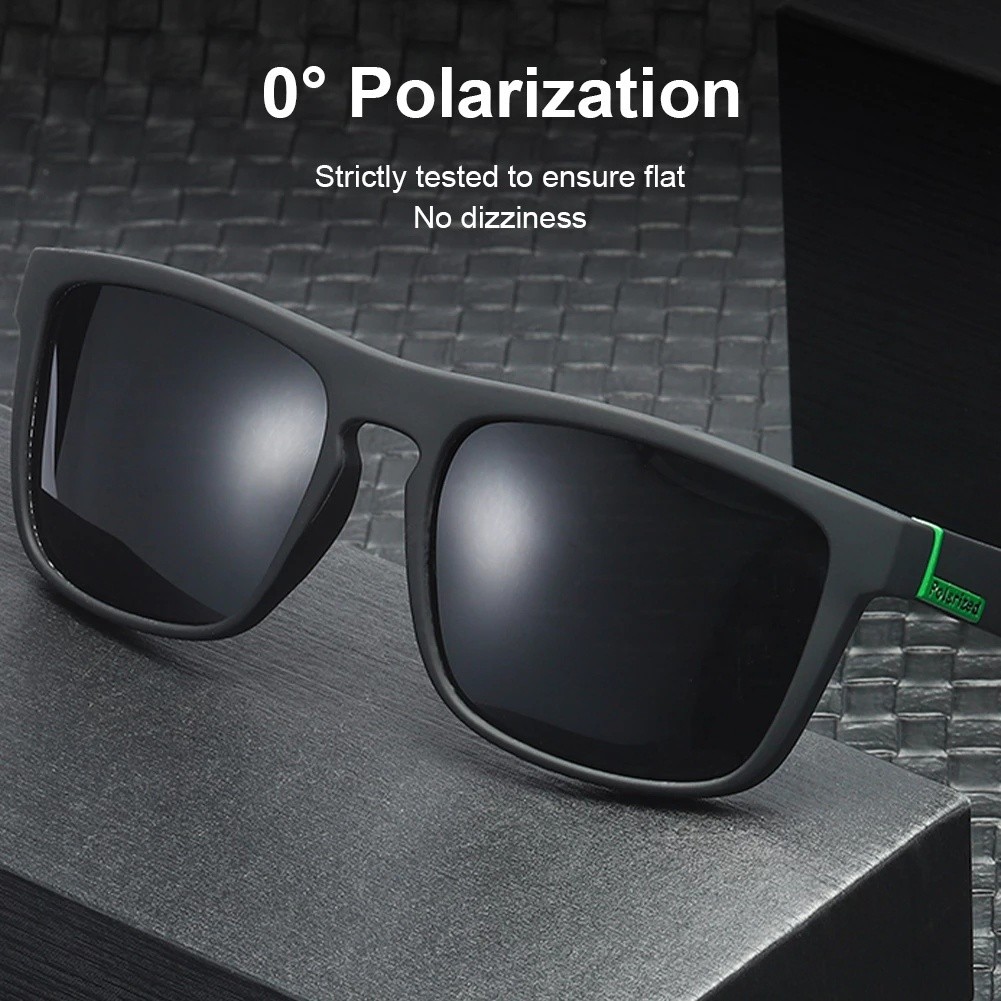 Purpose Premium Men Fashion HD Retro Polarized Dazzling Color Film Sunglasses / Imitation Wood Grain Dustproof Sun Pr... - Image 3