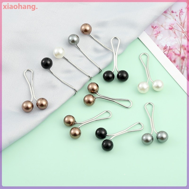 Durable Must 12pcs/set Lady Muslim Scarf Hijab Clips Brooch Pearl Pins Fixed Headscarf Brooches Charm Jewelry Gift Gi... - Image 2