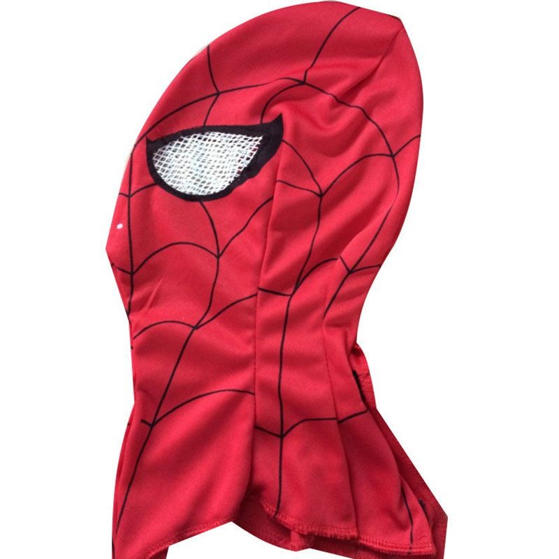 Must Versatile Kids Super Hero Cosplay Spiderman Mask Full Head Gloves Costume Halloween Party - Image 4